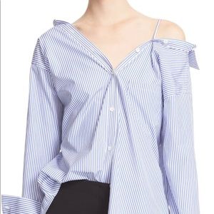 NWOT Theory button down shirt